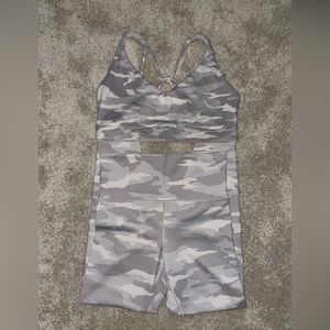 Matching Athleta Work Out Set.